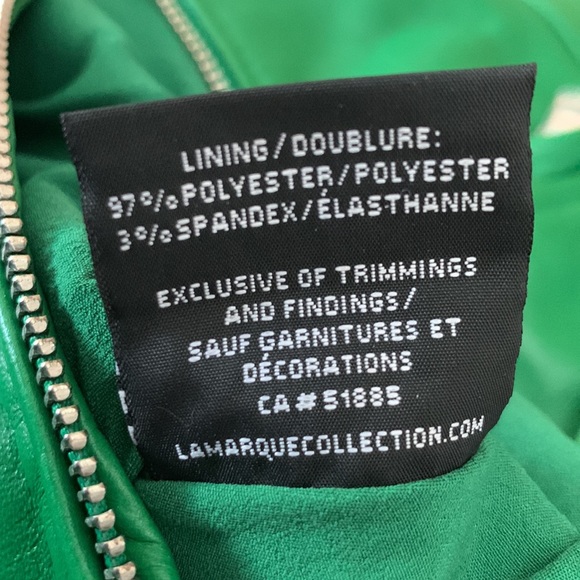 Lamarque Leather Jacket - Picture 6 of 9